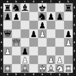 1960 Santa Fe – Round ? – Gligoric, Szvetozar – 1/2-1/2 – Szabo, Laszlo – G28