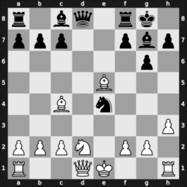 1960 Sao Paulo zt – Round 7 – Recalde, Eleuterio – 1/2-1/2 – Estrada Degrandi, Walter – G38
