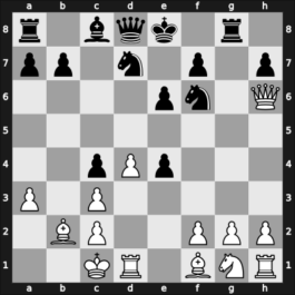 1960 Sao Paulo zt – Round 7 – De Freitas, Manuela Schmitz – 1/2-1/2 – Letelier Martner, Rene – G40