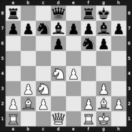 1960 Sao Paulo zt – Round 15 – De Freitas, Marcio Elisio – 1/2-1/2 – Del Pozo, Nestor – G82
