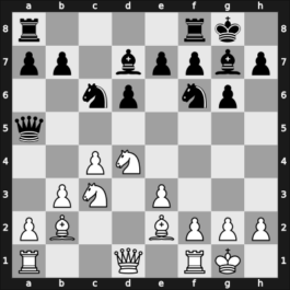 1960 Sarajevo – Round 1 – Kozomara, Vlado – 1/2-1/2 – Larsen, Benjamin Holsko – G10