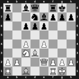 1960 Sarajevo – Round 1 – Smailbegovic, Hasan – 1/2-1/2 – Udovcic, Mijo – G11