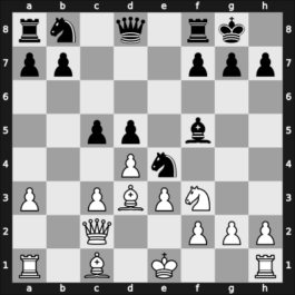 1960 Sarajevo – Round 3 – Matulovic, Milan – 1/2-1/2 – Pachman, Ludek – G23