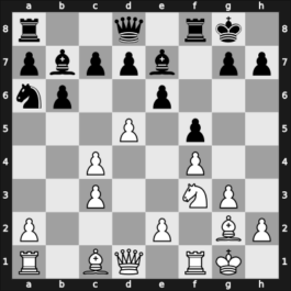 1960 Sarajevo – Round 6 – Larsen, Benjamin Holsko – 0-1 – Trifunovic, Petar – G40