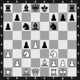 1960 Sarajevo – Round 8 – Udovcic, Mijo – 1/2-1/2 – Ivkov, Borislav – G44