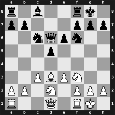 1960 Sarajevo – Round 8 – Larsen, Benjamin Holsko – 1/2-1/2 – Pachman, Ludek – G45