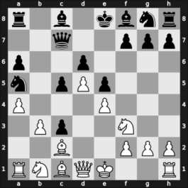 1960 Sarajevo – Round 10 – Kozomara, Vlado – 1/2-1/2 – Pachman, Ludek – G54
