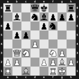 1960 Sofia ch BUL – Round 3 – Bobotsov, Milko G – 1/2-1/2 – Radev, Nikolai – G1