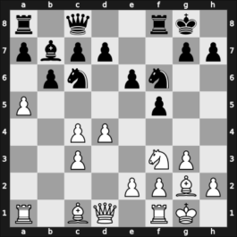 1960 Sofia ch BUL – Round 10 – Radev Iordanov, Nikolay – 1/2-1/2 – Minev, Nikolay N – G10