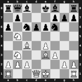 1960 Sofia ch BUL – Round 18 – Pipkov, Ljuben – 0-1 – Minev, Nikolay N – G19