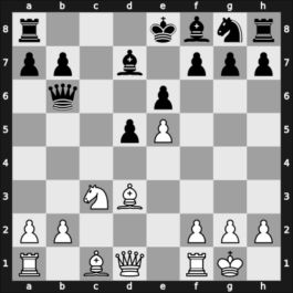 1960 Stockholm SWE – Round ? – Tal, Mikhail – 1-0 – Stahlberg, Gideon – G14