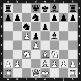1960 Tarragona – Round 8 – Serra Margalef, Joaquin – 1/2-1/2 – O&rsquo;Kelly de Galway, Alberic – G30