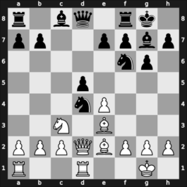 1960 UKR Ch – Round 1 – Novopashin, Arkady – 0-1 – Gufeld, Eduard – G3