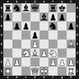 1960 UKR Ch – Round 2 – Lazarev, Efim M. – 1-0 – Novopashin, Arkady – G7