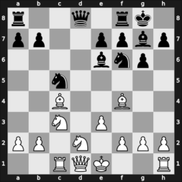 1960 UKR Ch – Round 2 – Levin Astorga, Nicolas Daniel – 1/2-1/2 – Volchok, Alexandr – G8