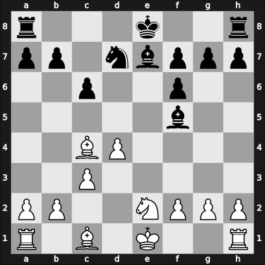 1960 UKR Ch – Round 2 – Shianovsky, Vladislav I – 1-0 – Levitsky, Anatoly – G12