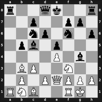 1960 UKR Ch – Round 3 – Stein, Leonid – 1-0 – Shianovsky, Vladislav I – G18