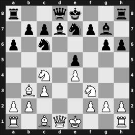 1960 UKR Ch – Round 9 – Volchok, Alexandr – 0-1 – Bannik, Anatolij – G55