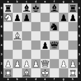 1960 UKR Ch – Round 10 – Gufeld, Eduard – 1-0 – Olifer, Alexandr V – G60