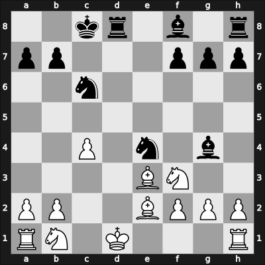1960 UKR Ch – Round 12 – Surachov, Vladlen – 0-1 – Sakharov, Yuri N – G75