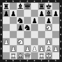 1960 UKR Ch sf – Round 1 – Berezhnoy, Viktor – 0-1 – Bannik, Anatolij – G1