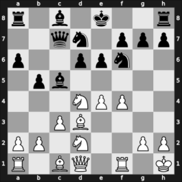 1960 UKR Ch sf – Round 2 – Stein, Leonid – 1-0 – Berezhnoy, Viktor – G11