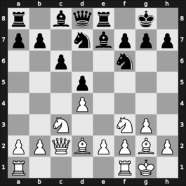 1960 UKR Ch sf – Round 4 – ? – 1/2-1/2 – Kostiuchenko, Alexander – G22