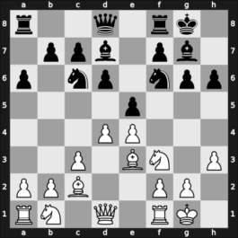 1960 UKR Ch sf – Round 5 – Kofman, Abram R – 0-1 – Nikolaevsky, Yuri V – G32