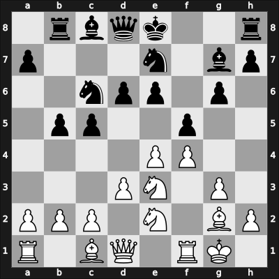 1960 UKR Ch sf – Round 7 – Kofman, Abram R – 0-1 – Zurakhov, Vladlen Y – G43