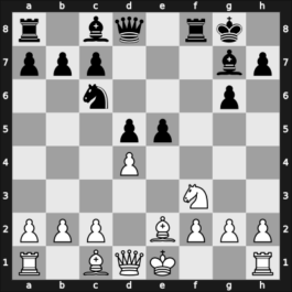 1960 UKR Ch sf – Round 9 – Lazarev, Efim M. – 1/2-1/2 – Zurakhov, Vladlen Y – G52