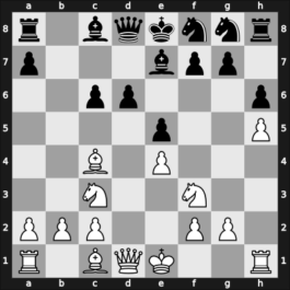 1960 UKR Ch sf – Round 9 – Pogrebissky, Iosif – 0-1 – Berezhnoy, Viktor – G55