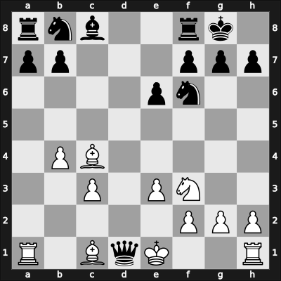1960 UKR Ch sf – Round 14 – Pogrebissky, Iosif – 0-1 – Novopashin, Arkady – G85