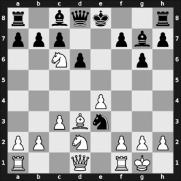 1960 UKR Ch sf – Round 14 – Gufeld, Eduard – 1/2-1/2 – Bannik, Anatolij – G89