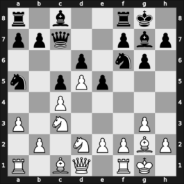 1960 URS Ch sf – Round 6 – Osnos, Viatcheslav – 0-1 – Gufeld, Eduard – G42