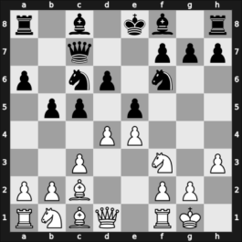 1960 Vilnius (URS Ch sf) – Round 7 – Gufeld, Eduard – 1-0 – Estrin, Yakov – G57