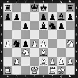 1960 URS Ch sf – Round 8 – Tolush, Alexander V – 1-0 – Bagirov, Vladimir – G58