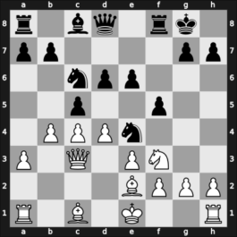 1960 URS Ch sf – Round 8 – Antoshin, Vladimir S – 1/2-1/2 – Uusi, Gunnar – G59