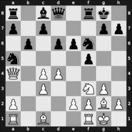 1960 URS Ch sf – Round 9 – Movshovich A – 1/2-1/2 – Tolush, Alexander V – G69