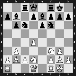 1960 URS Ch sf – Round 9 – Barenboim, Grigory – 0-1 – Antoshin, Vladimir S – G71