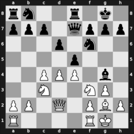 1960 URS Ch sf – Round 12 – Osnos, Viatcheslav – 1/2-1/2 – Polugaevsky, Lev – G94