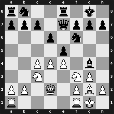 1960 URS Ch sf – Round 12 – Osnos, Viatcheslav – 1/2-1/2 – Polugaevsky, Lev – G94