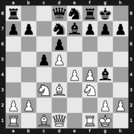 1960 URS Ch sf – Round 14 – Antoshin, Vladimir S – 1-0 – Movshovich A – G106