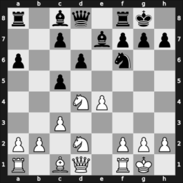 1960 URS Ch sf – Round 15 – Gipslis, Aivars – 1/2-1/2 – Antoshin, Vladimir S – G120
