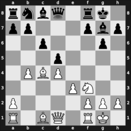 1960 URS Team Ch – Round 1 – Korchnoi, Viktor – 1/2-1/2 – Smyslov, Vladimir – G1