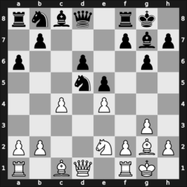 1960 URS Team Ch – Round 1 – Korchnoi, Viktor – 1/2-1/2 – Geller, Efim P – G5