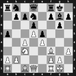 1960 URS-BRD – Round 5 – Antoshin, Vladimir S – 1-0 – Hottes, Dieter – G13