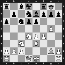 1960 USSR – Round 1 – Tarasov, Adrian – 0-1 – Petrosian, Tigran A. – G10