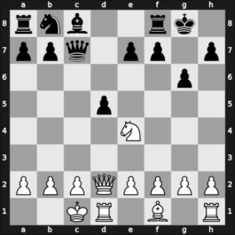1960 Varna – Round 3 – Trifunovic, Petar – 1/2-1/2 – Karastoichev, Emil – G4