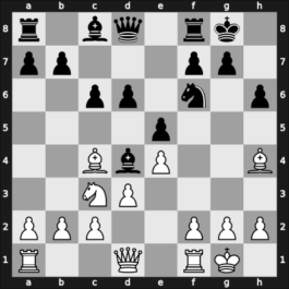1960 Varna – Round 13 – Karastoichev, Emil – 1/2-1/2 – Milev, Zdravko – G22