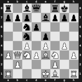 1960 Varna Varna BUL – Round 3 – Neikirkh, Oleg – 1/2-1/2 – Krogius, Nikolai V – G11